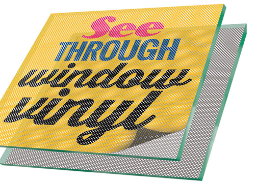 Adhesive Vinyl - Window & Wall Display