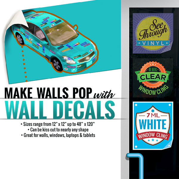 Adhesive Vinyl - Window & Wall Display