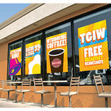 Adhesive Vinyl - Window & Wall Display