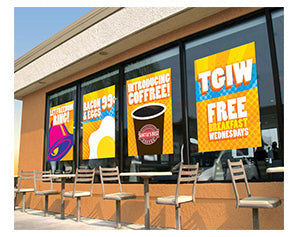 Adhesive Vinyl - Window & Wall Display