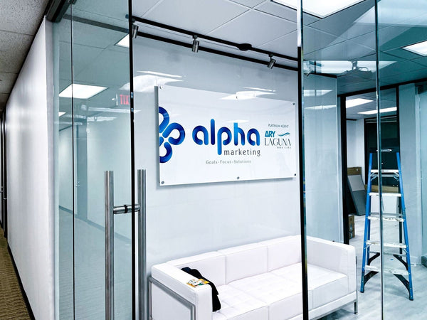 Plexiglass Acrylic Sign
