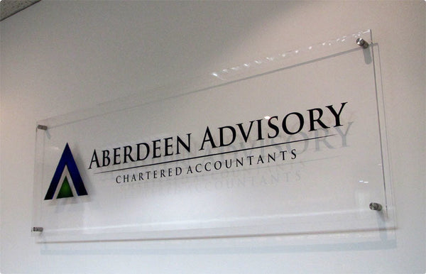 Plexiglass Acrylic Sign