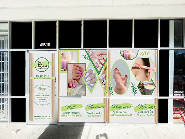 Adhesive Vinyl - Window & Wall Display