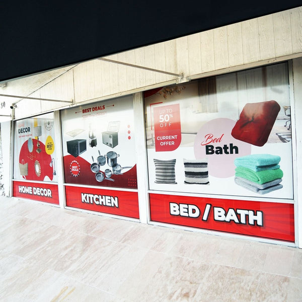 Adhesive Vinyl - Window & Wall Display