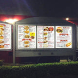 Backlit LED Frame Signs