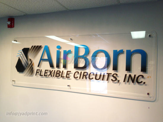 Plexiglass Acrylic Sign