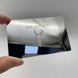 Metal Business Cards