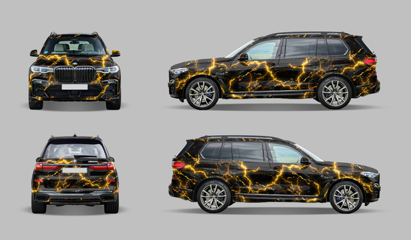 Car Wraps (Commercial Print & Custom Colors)