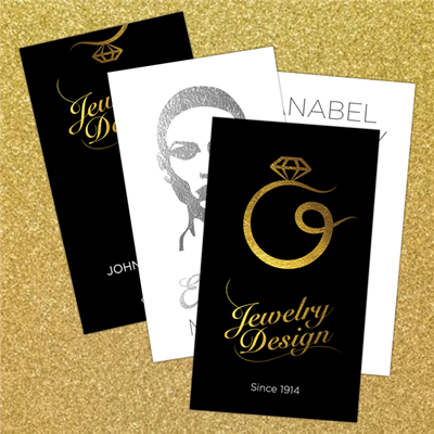 Unlimited Foil Business Cards