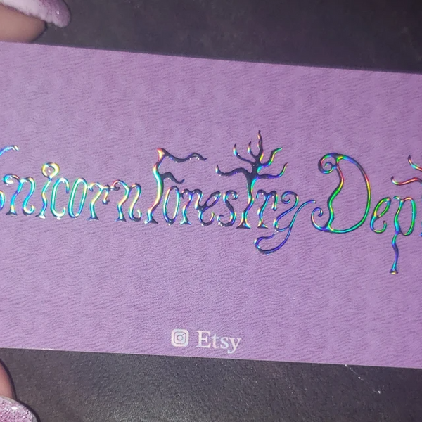Raised Foil Cards