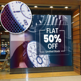 Adhesive Vinyl - Window & Wall Display