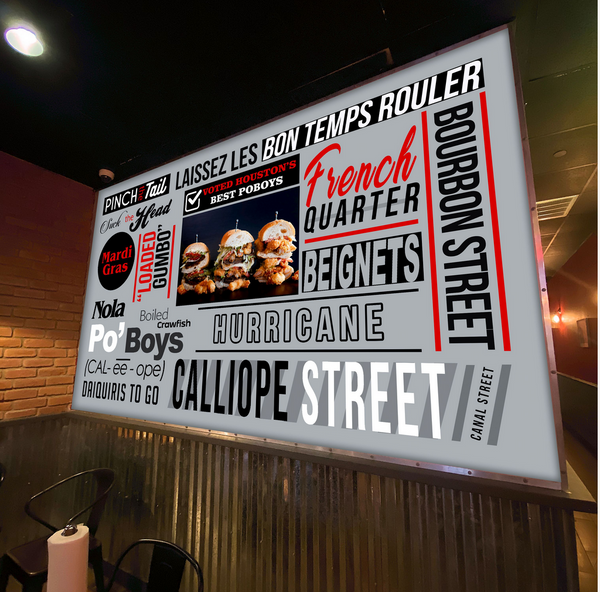 Adhesive Vinyl - Window & Wall Display