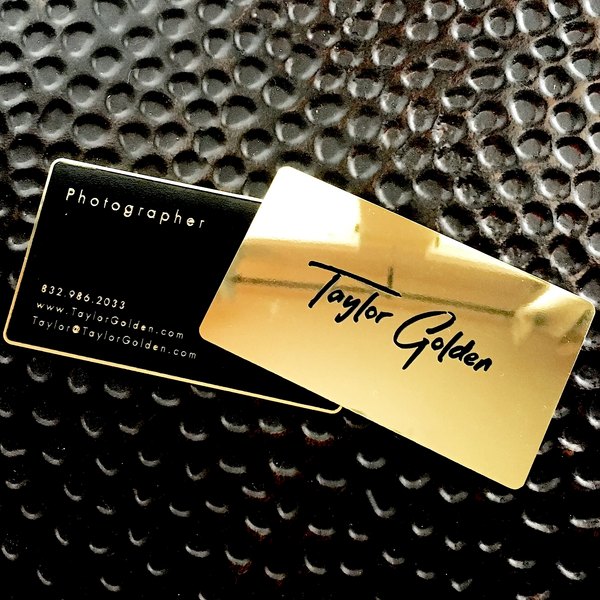 Metal Business Cards