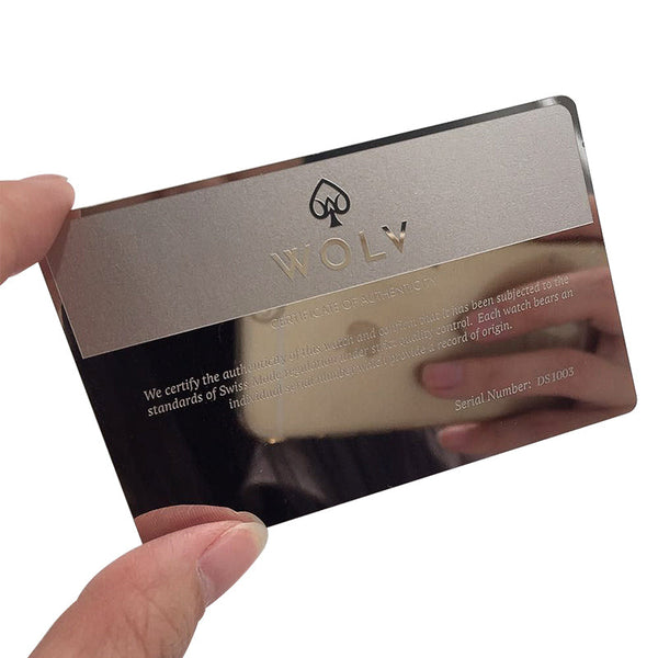 Metal Business Cards