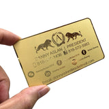 Metal Business Cards
