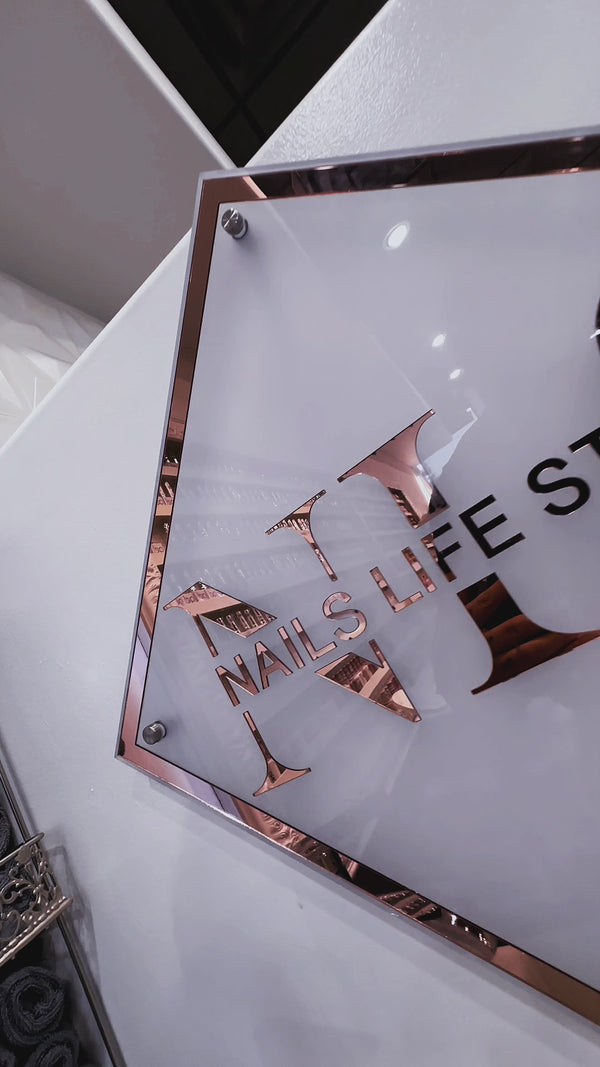 Plexiglass Acrylic Sign