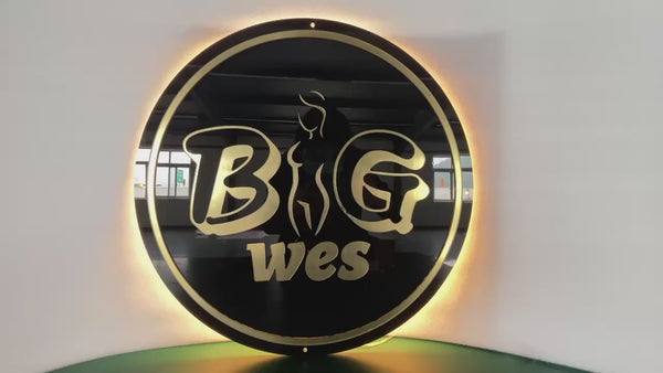 Acrylic Backlit Sign