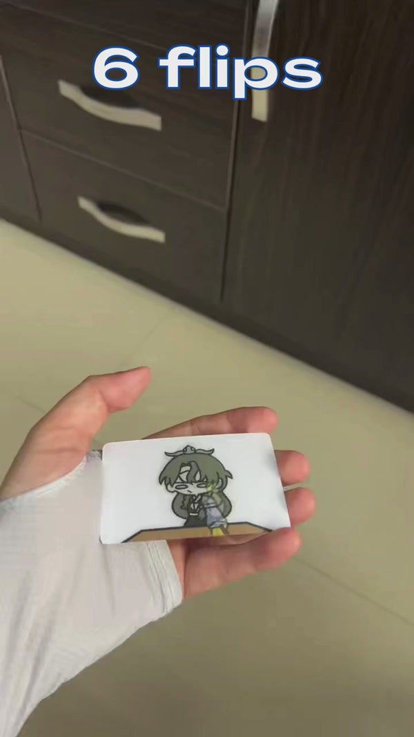 Lenticular 3D Cards - Flip Effect
