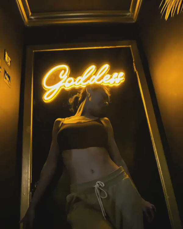Goddess Neon Sign