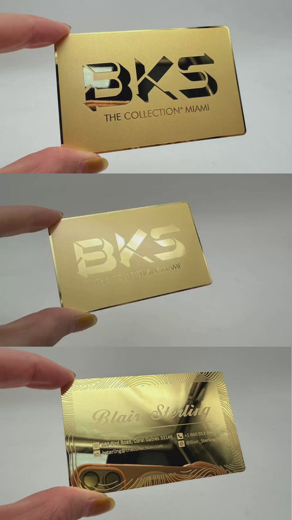 Metal Business Cards