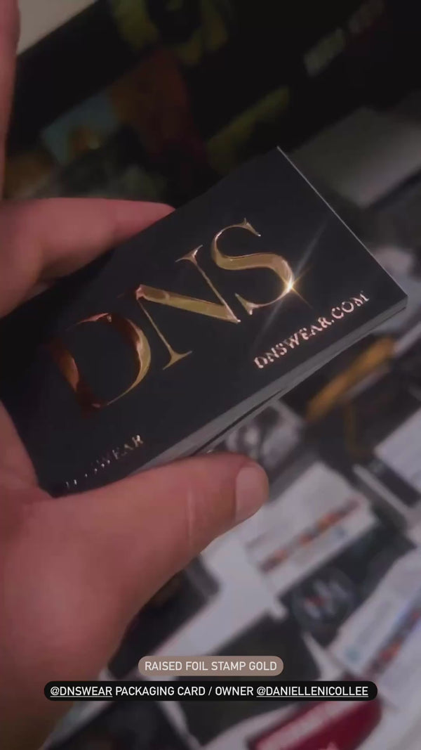 Raised Foil Cards