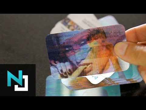 Lenticular 3D Cards - Flip Effect