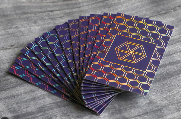 Raised Foil Cards