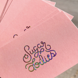 Raised Foil Cards