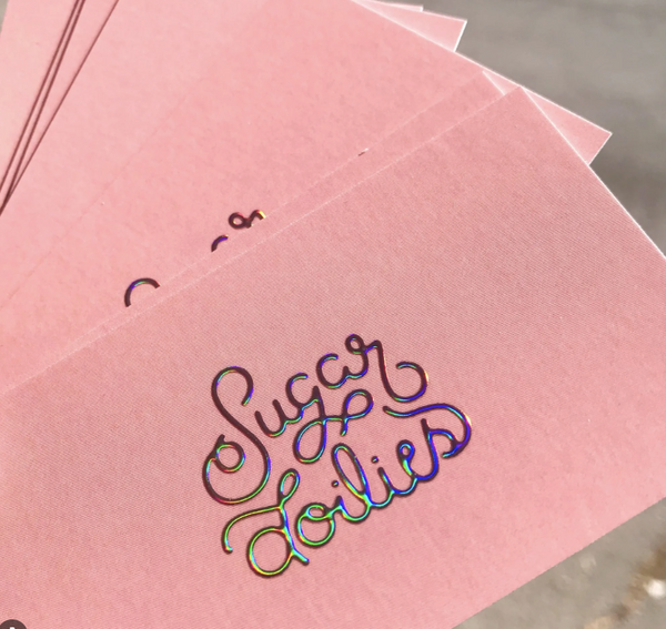 Raised Foil Cards