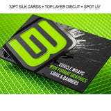 Silk Cards -  32pt Thickness
